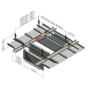 KLB 5.2.1.2 Kühldecke mit Kupfer- oder Kunststoffsystem