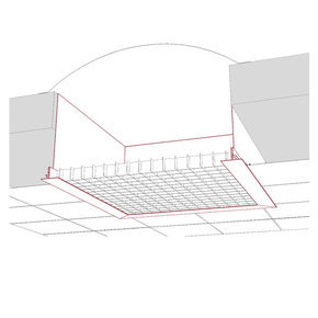 Light shaft cladding