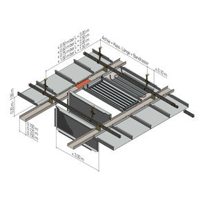 KLB 5.2.1.2 Kühldecke mit Kupfer- oder Kunststoffsystem