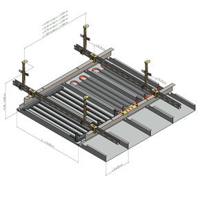 KLH 2.2.1.2 Kühldecke mit Kupfer- oder Kunststoffsystem