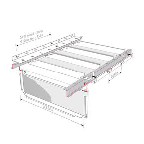 KLG 2.2.2.3 Sous-structure standard pour couloirs