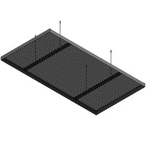 Deckensegel Streckmetall Typ A