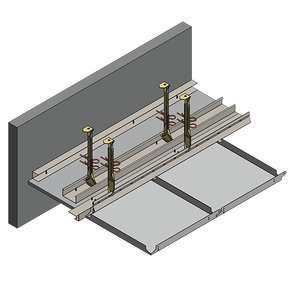 Anschluss Metalldecke an Gipskartonfries |FURAL