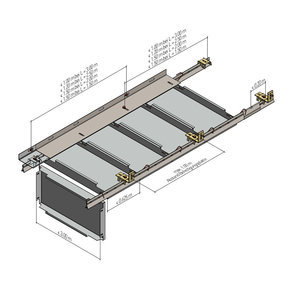 KLK 1.2.2.3 Corridor ceiling „DOOR“ - hinged